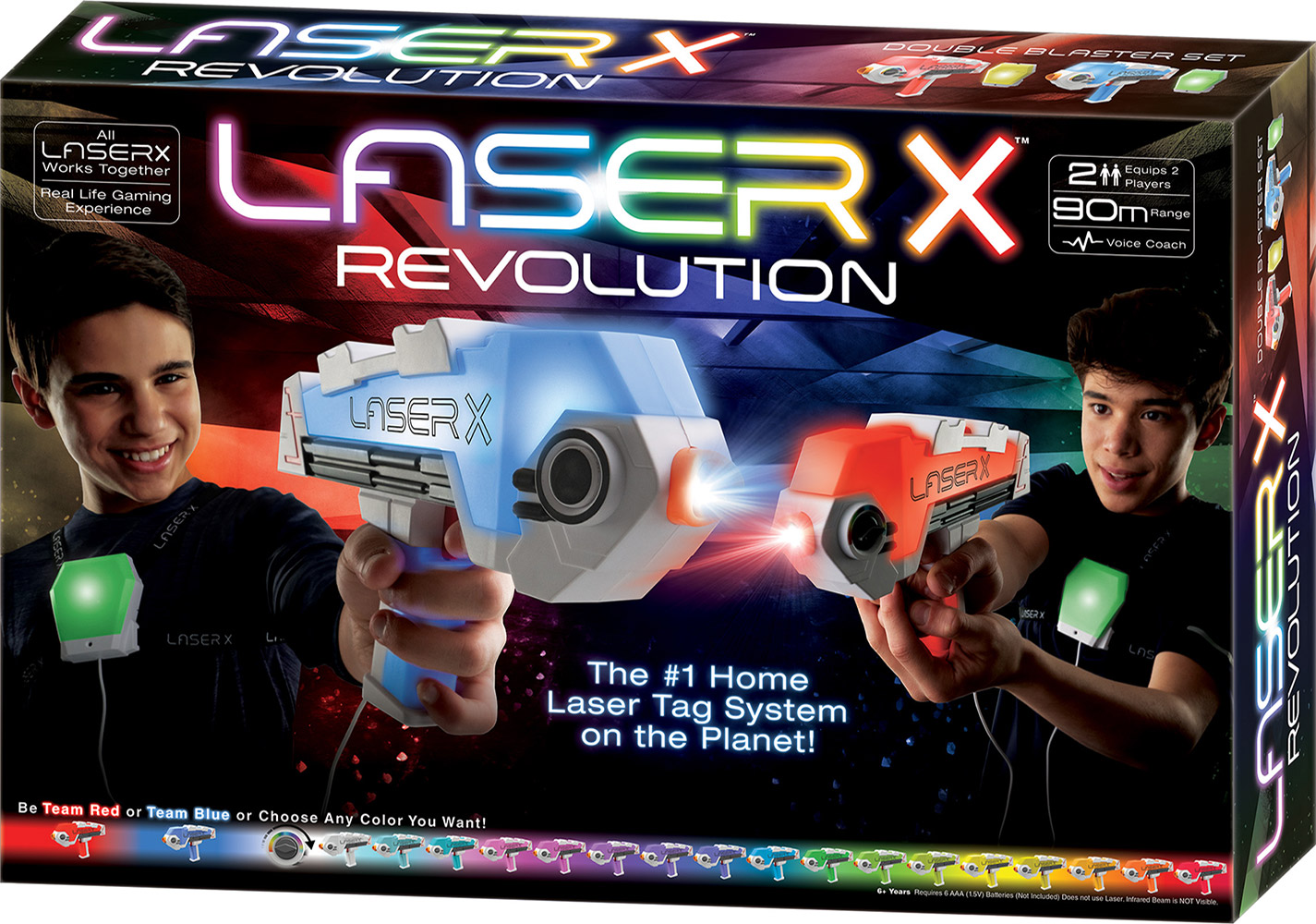 Laser X - Evolution Double Blaster Set